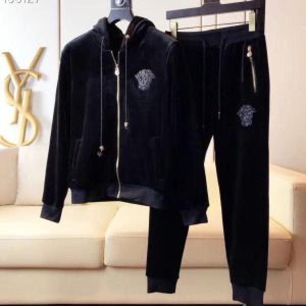 上下セット VERSACE ヴェルサーチ 秋冬超人気の最新作 格好良いアイテム 超激安価格