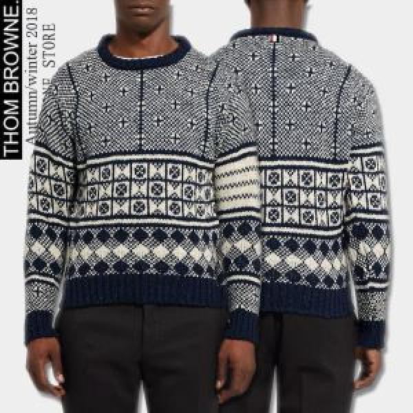 THOM BROWNE トムブラウン プルオーバー 3色可選 2026秋冬の定番新品到来! 今季爆発的な人気