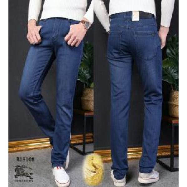 ストリートファッション BURBERRY 理想のパンツバーバリーストレートデニムパンツ2026年秋冬入荷