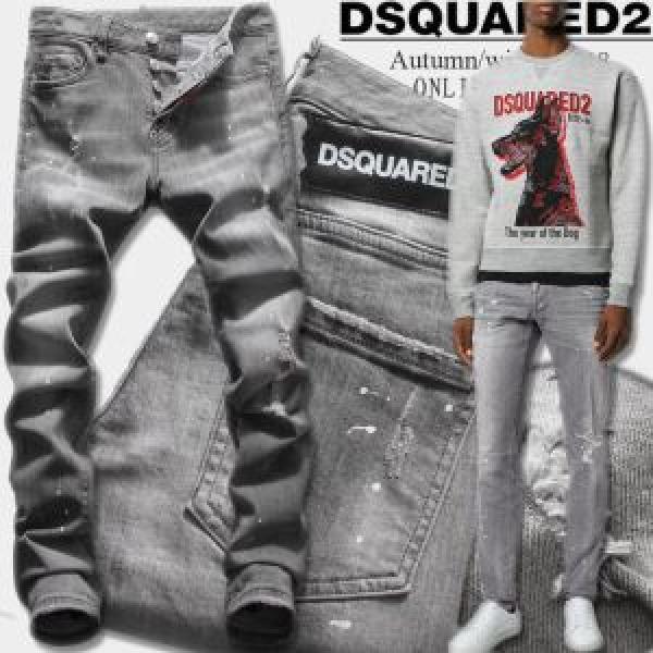2025最高ランキング DSQUARED2 ディースクエアード 人目を引く存在感ジーパン パンツ大人キレイめ