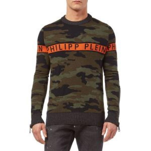 カットソー/ニットソー PHILIPP PLEIN フィリッププレイン 2色可選 2026人気の主流アイテム 秋冬セール