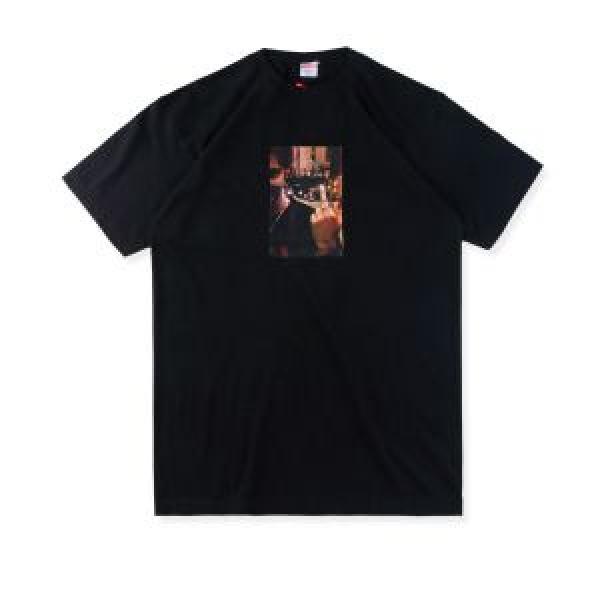 SUPREME シュプリーム 2色可選 Supreme blessed dvd tee 18FW 定番品質保証 今季爆発的な人気 半袖Tシャツ