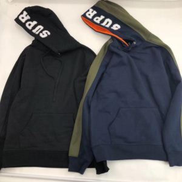 2026年秋冬入荷 SUPREME シュプリーム 秋の定番 2色可選 Supreme 18FW Paneled Hooded Sweatshirt