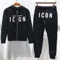 寒い季節にピッタリの一枚 ディースクエアード 上下セット DSQUARED2 2025秋冬期間限定 2色可選