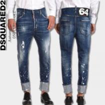 18ＳＳ美品 DSQUARED2 超お買い得 ディースクエアード ジーパン パンツ有名人同じアイテム