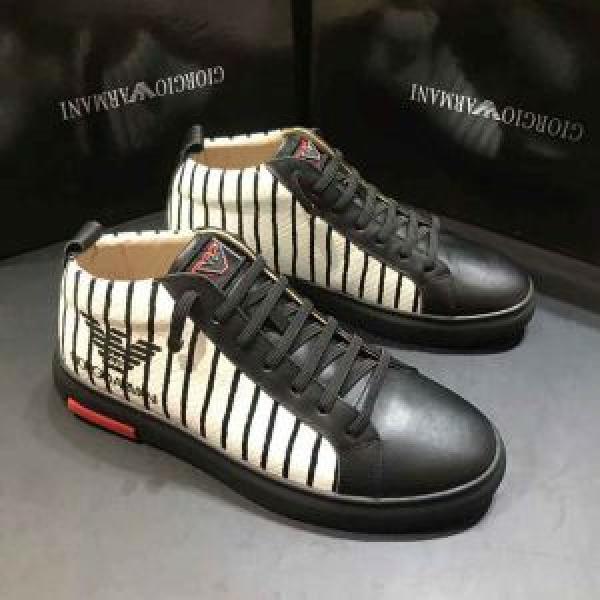 毎日でも使える人気商品 アルマーニ ARMANI 2026年春の新作続々 カジュアルシューズ  2色可選