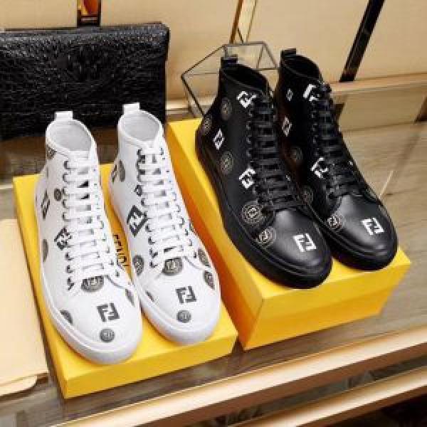 ハイトップシューズ 冬限定の人気おすすめ 2色可選 激安通販限定商品 フェンディ FENDI