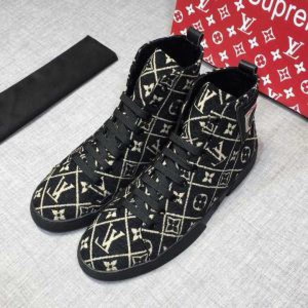ルイ ヴィトン LOUIS VUITTON ハイトップシューズ  クリスマスおすすめアイテム  2026夏更新人気商品