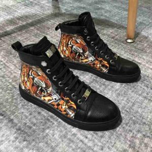 フィリッププレイン PHILIPP PLEIN 売り切れ続出！激安限定 ハイトップシューズ 定番から限定まで