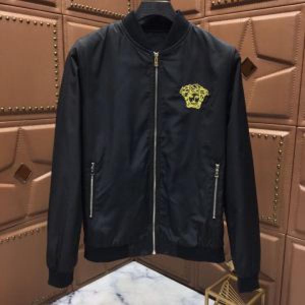新作コレクションが登場 人気ブランドNo.1 ヴェルサーチ VERSACE ブルゾン 2色可選