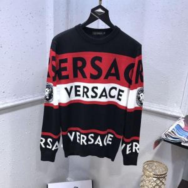 2026年春の新作続々 人気高いアイテム ヴェルサーチ VERSACE プルオーバー 2色可選