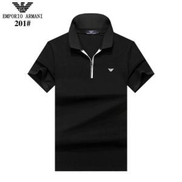 特に注目したい ARMANI アルマーニ 半袖Tシャツ 4色可選 クラシカルな雰囲気
