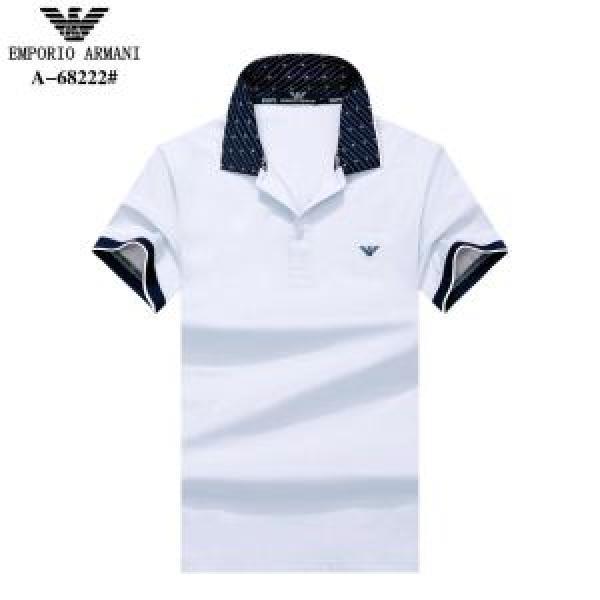 半袖Tシャツ 4色可選 夏の王道　適度な上品さ 2026即旬な装いに ARMANI アルマーニ
