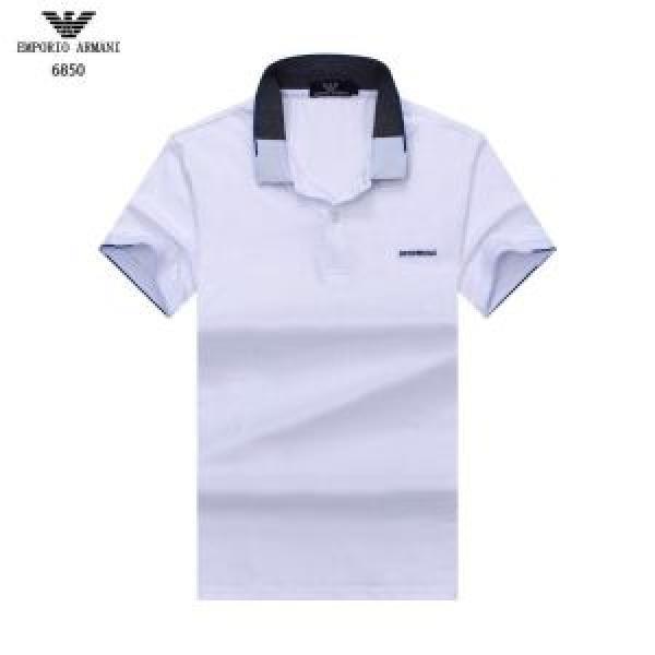 ARMANI アルマーニ 半袖Tシャツ 4色可選 品のよさを感じさ 夏の最新ファッション