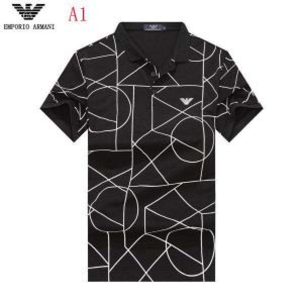 魅力的な今年らしい 今年流大人っぽさ ARMANI アルマーニ 半袖Tシャツ 4色可選