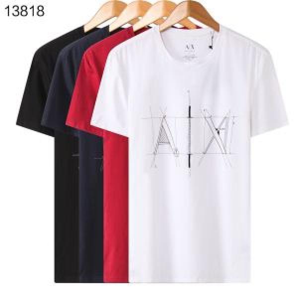 4色可選 今っぽいトレンド 優しげ人気アイテム ARMANI アルマーニ 半袖Tシャツ