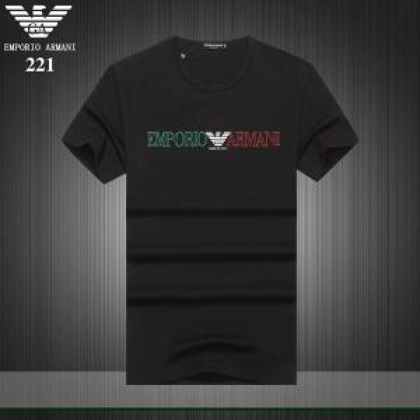 大人っぽく見せ新作 ARMANI アルマーニ 半袖Tシャツ 3色可選 夏大人気のアイテム