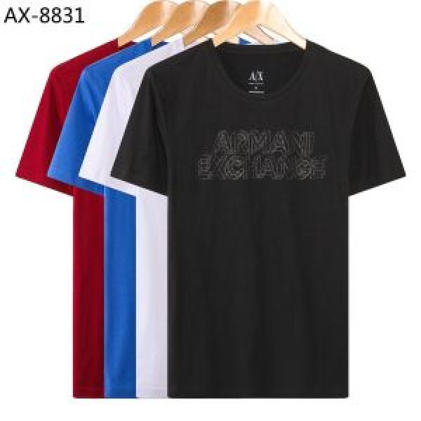 半袖Tシャツ 4色可選 季節感をプラス人気商品 今人気の秘訣 ARMANI アルマーニ