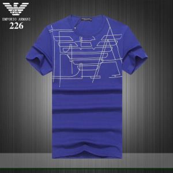 今年もトレンド ARMANI アルマーニ 半袖Tシャツ 3色可選 目を引く春夏トップス