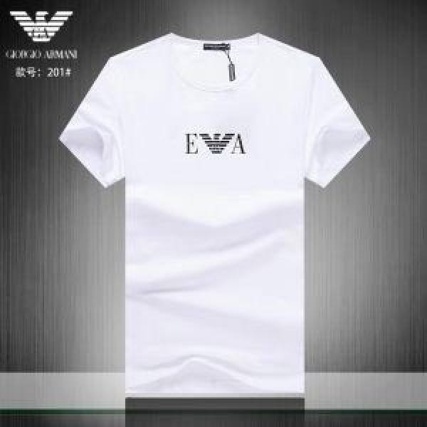 大人の余裕が漂う 知的な雰囲気夏着物 ARMANI アルマーニ 半袖Tシャツ 4色可選