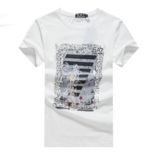 ARMANI アルマーニ 半袖Tシャツ 3色可選 夏の最新ファッション 優しげ人気アイテム