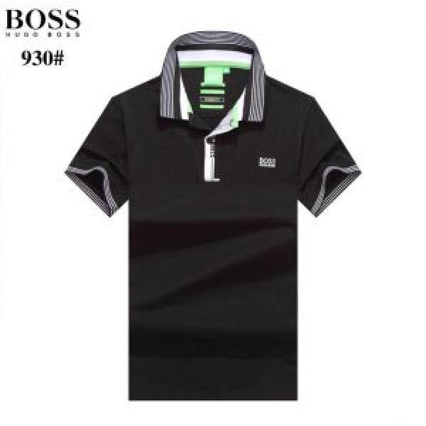 HUGO BOSS ヒューゴボス 半袖Tシャツ 4色可選 2026春夏も引き続きトレンド 今年の夏は着こなし