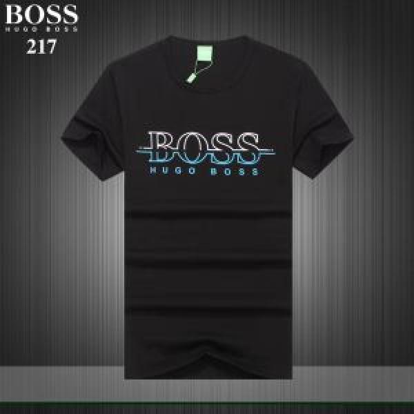 HUGO BOSS ヒューゴボス 半袖Tシャツ 3色可選 魅力的な今年らしい 2026即旬な装いに