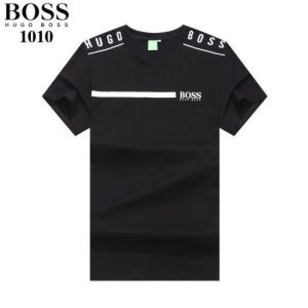 2026年春夏流行ファッション 通勤の定番 HUGO BOSS ヒューゴボス 半袖Tシャツ 4色可選