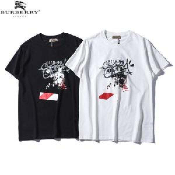 BURBERRY バーバリー 半袖Tシャツ 2色可選 2026年春夏流行ファッション 今年もトレンド
