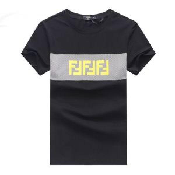 この夏は注目新作 今季のトレンド人気新作 FENDI フェンディ 半袖Tシャツ 3色可選