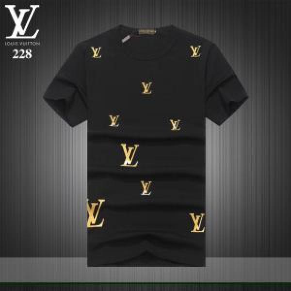 LOUIS VUITTON ルイ ヴィトン 半袖Tシャツ 3色可選 夏の王道　適度な上品さ 快適な着心地