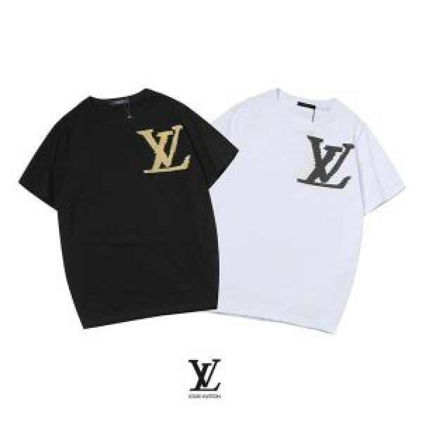 目を引く春夏トップス LOUIS VUITTON ルイ ヴィトン 半袖Tシャツ 2色可選 スタイルを綺麗に