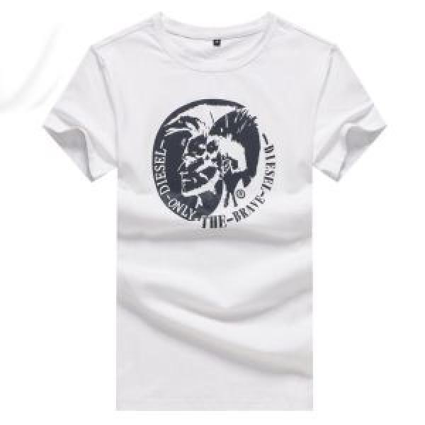ディーゼル DIESEL 半袖Tシャツ 4色可選 清涼感とカジュアルスタイル 鮮度が手に入る