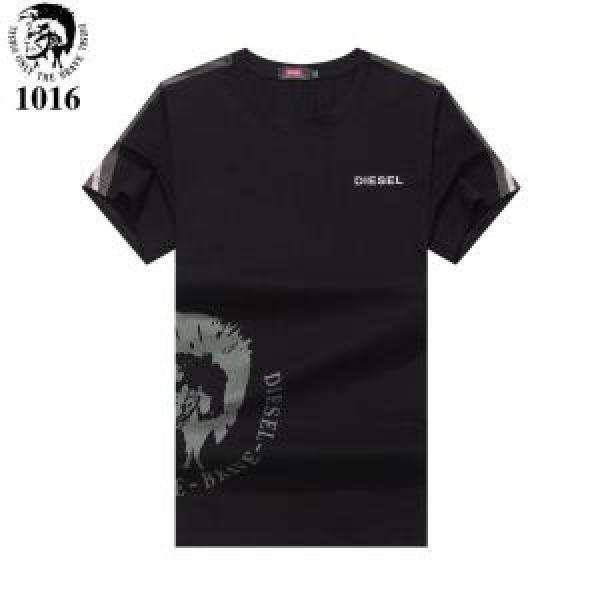 季節感をプラス人気商品 大人の可愛さを引き立て ディーゼル DIESEL 半袖Tシャツ 4色可選