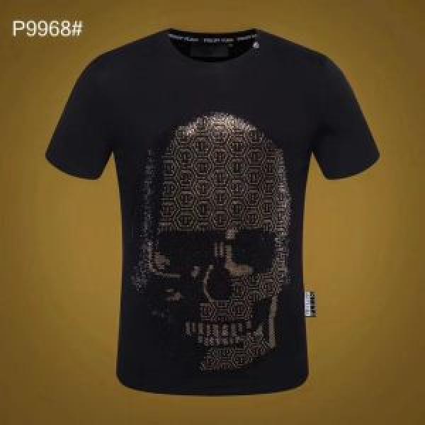 PHILIPP PLEIN フィリッププレイン 半袖Tシャツ スタイルアップ効果 今季トレンドの限定アイテム