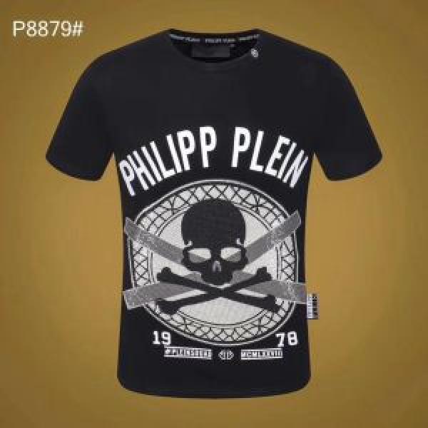 2026年春夏流行ファッション高級感が好評です PHILIPP PLEIN フィリッププレイン 半袖Tシャツ 2色可選