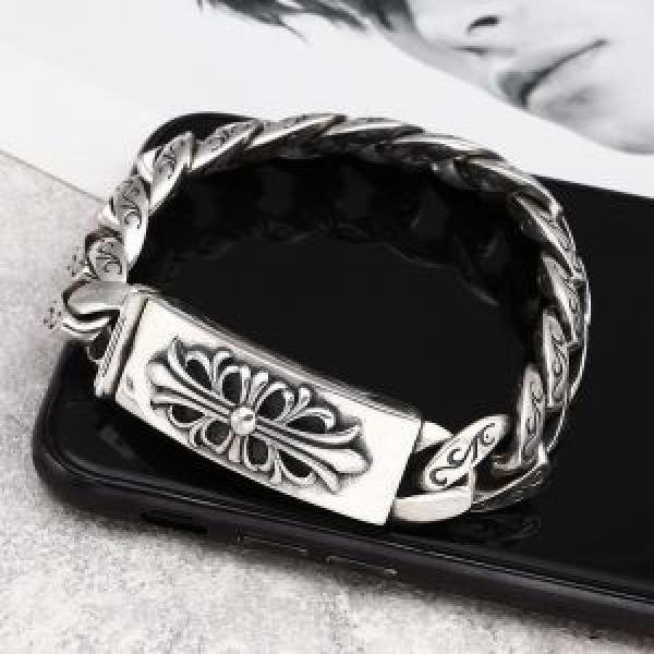 CHROME HEARTS 好印象な上品スタイル ブレスレット クロムハーツ  爽やかすぎない大人の印象に
