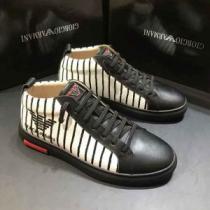 毎日でも使える人気商品 アルマーニ ARMANI 2026年春の新作続々 カジュアルシューズ  2色可選
