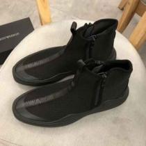 限定的新作入荷 アルマーニ ARMANI 年末年始売切必至 ハイトップシューズ SALE年末年始限定