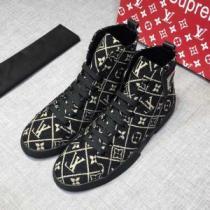 ルイ ヴィトン LOUIS VUITTON ハイトップシューズ  クリスマスおすすめアイテム  2026夏更新人気商品