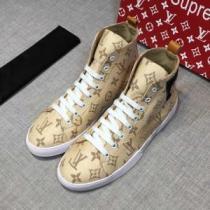 本当のオシャレアイテム ハイトップシューズ  新着アイテム最新 ルイ ヴィトン LOUIS VUITTON