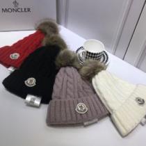 大人気アイテムが勢ぞろい ニット帽/ニットキャップ 季節の人気アイテム 4色可選 モンクレール MONCLER