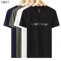 ARMANI アルマーニ 半袖Tシャツ 4色可選 季節をまたい新作アイテム 鮮度が手に入る
