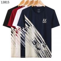スタイルアップ効果 ARMANI アルマーニ 半袖Tシャツ 4色可選 サラサラの着心地