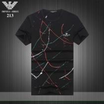 3色可選 甘過ぎず大人な印象に 今年流大人っぽさ ARMANI アルマーニ 半袖Tシャツ