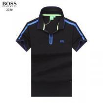 新しい斬新なスタイル HUGO BOSS ヒューゴボス 半袖Tシャツ 4色可選 オシャレ上級者に