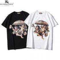 クラシカルな雰囲気 大人の可愛さを引き立て BURBERRY バーバリー 半袖Tシャツ 2色可選