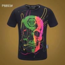 品のよさを感じさ 今年流大人っぽさ PHILIPP PLEIN フィリッププレイン 半袖Tシャツ 2色可選