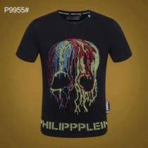 夏の最新ファッションリラックススタイルが実現 PHILIPP PLEIN フィリッププレイン 半袖Tシャツ