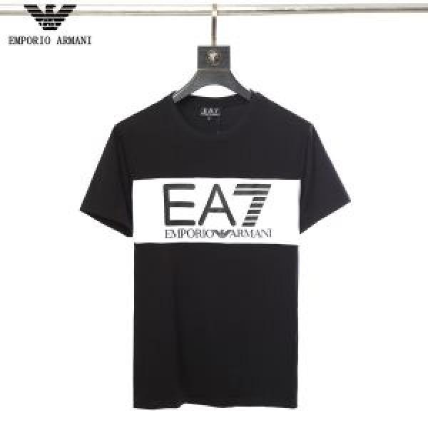 爽やかすぎない大人の印象に アルマーニ ARMANI 2色可選 Tシャツ/ティーシャツ 軽やかな素材感